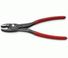 Knipex Alicate de agarre frontal TWINGRIP con mangos recubiertos de plástico 200 mm