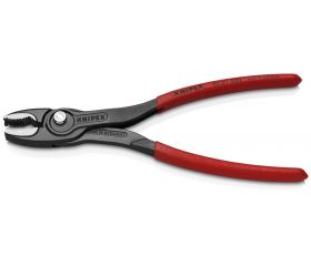 Knipex Alicate de agarre frontal TWINGRIP con mangos recubiertos de plástico 200 mm