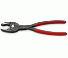 Knipex Alicate de agarre frontal TWINGRIP con mangos recubiertos de plástico 200 mm