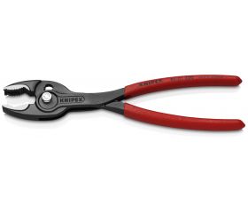 Knipex Alicate de agarre frontal TWINGRIP con mangos recubiertos de plástico 200 mm