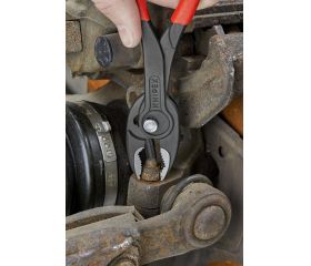 Knipex Alicate de agarre frontal TWINGRIP con mangos recubiertos de plástico 200 mm