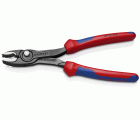 Knipex Alicate de agarre frontal TWINGRIP con mangos bicomponentes 200 mm