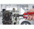 Knipex Alicate de agarre frontal TWINGRIP con mangos bicomponentes 200 mm