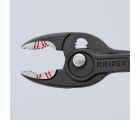 Knipex Alicate de agarre frontal TWINGRIP con mangos bicomponentes 200 mm