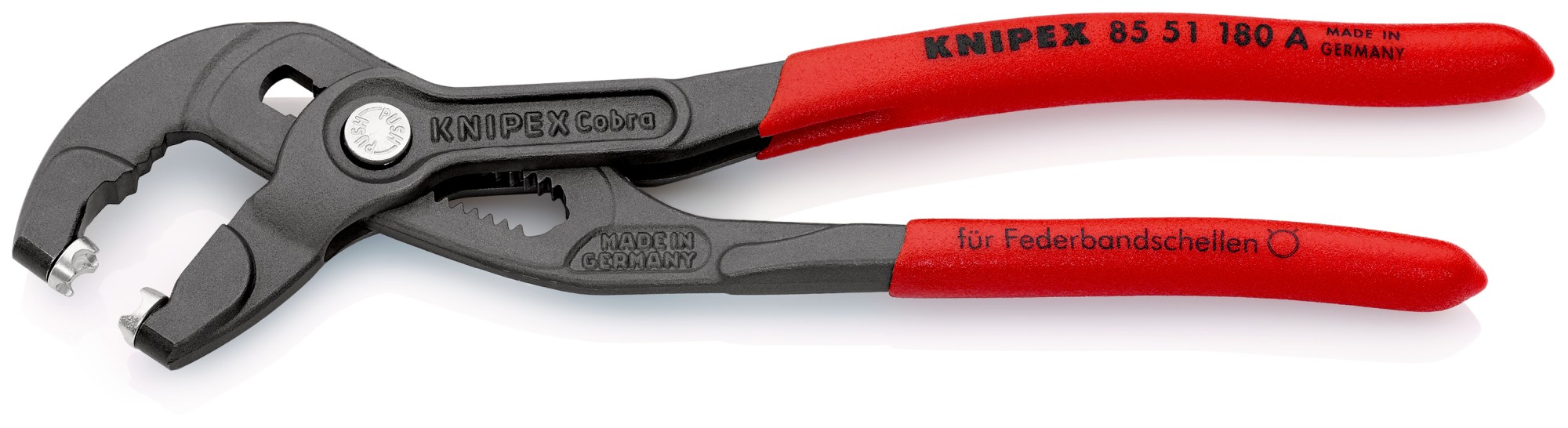 Knipex Tenaza para abrazaderas 180 mm