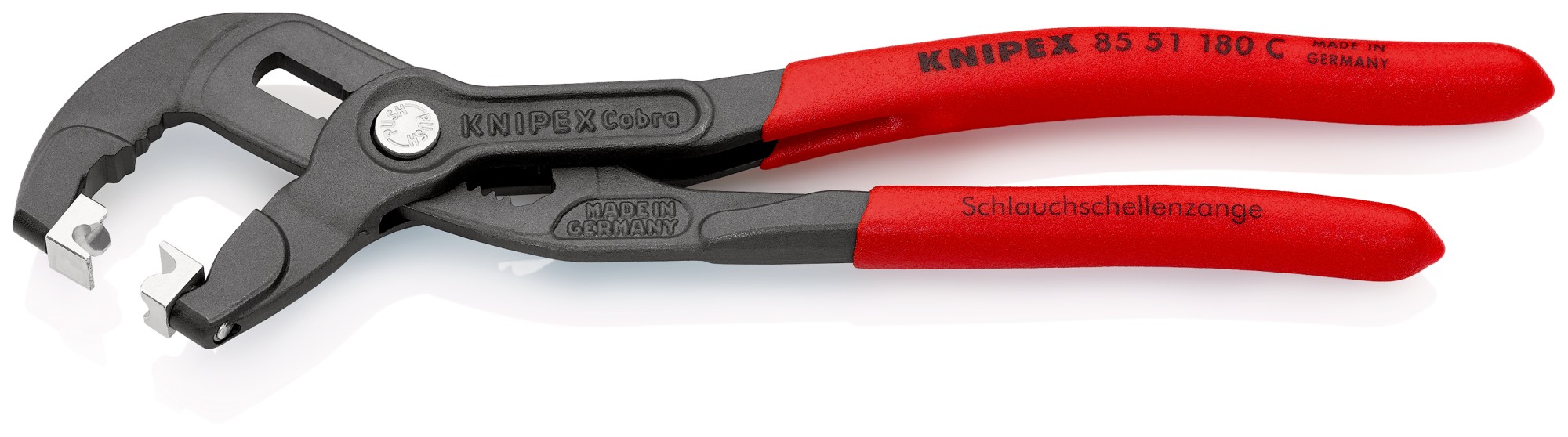 Knipex Tenaza para abrazaderas Click 180 mm