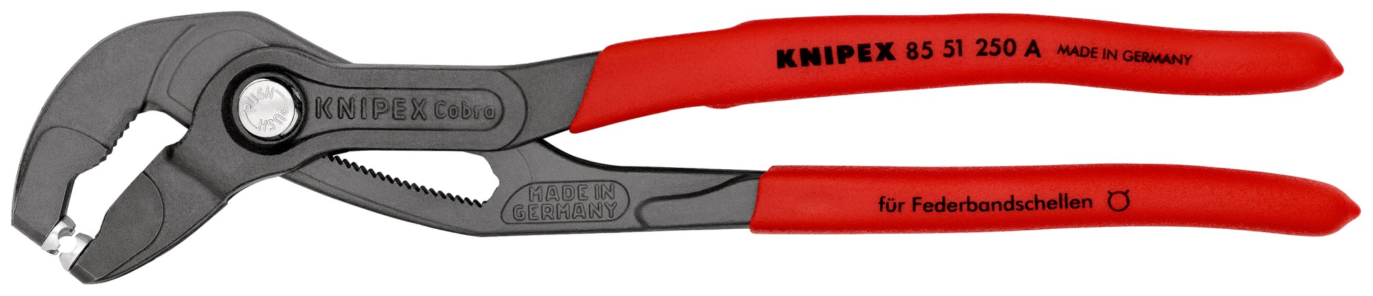 Knipex Tenaza para abrazaderas 250 mm
