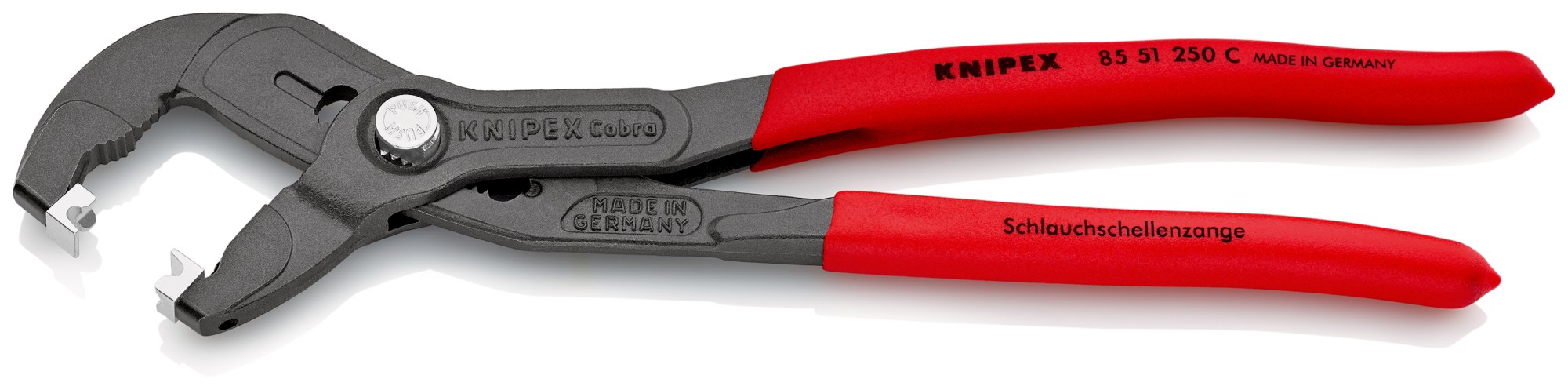 Knipex Tenaza para abrazaderas Click 250 mm