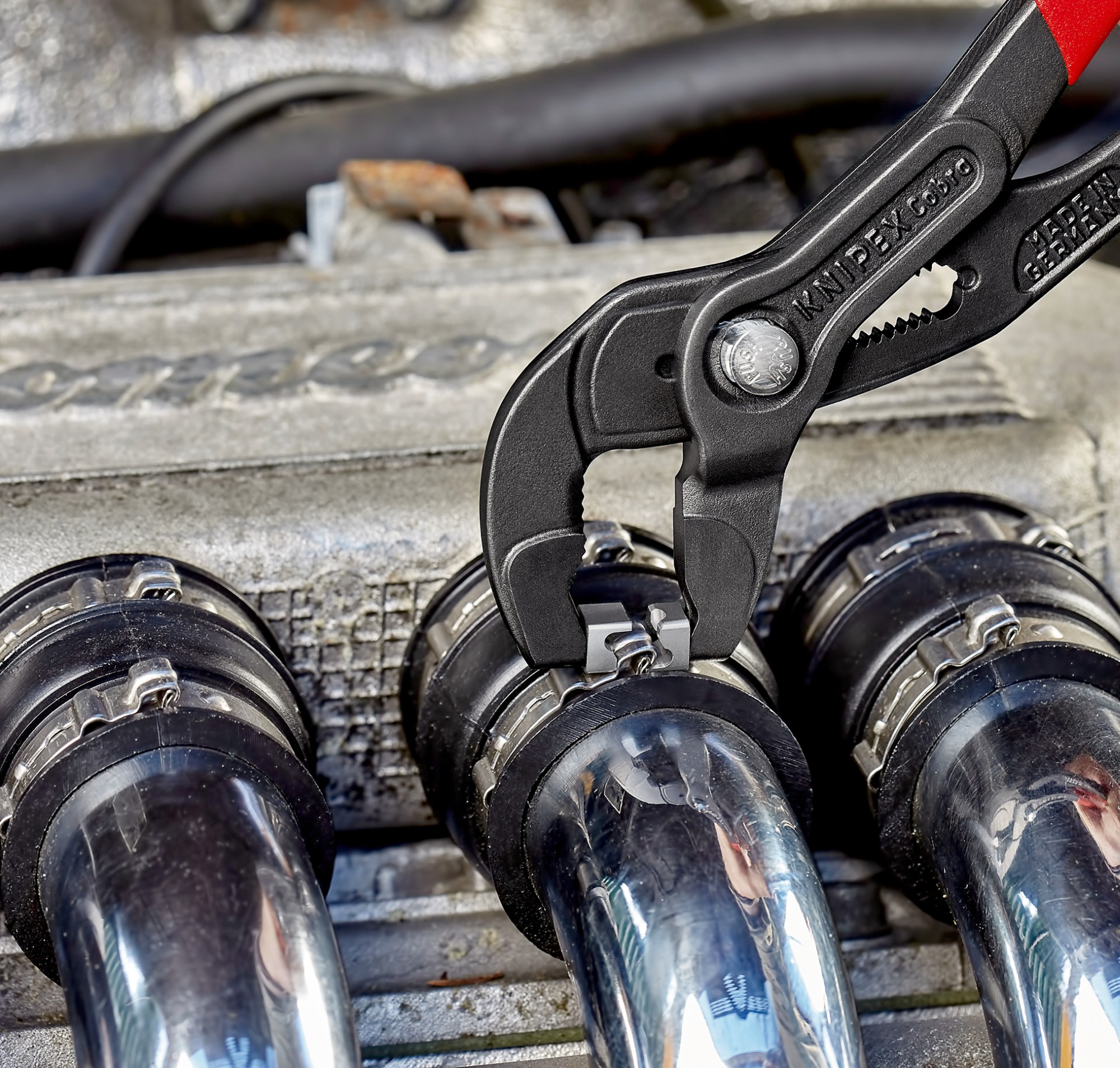 Knipex Tenaza para abrazaderas Click 180 mm