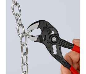 Knipex Tenaza llave-  con mangos recubiertos de plástico 180 mm