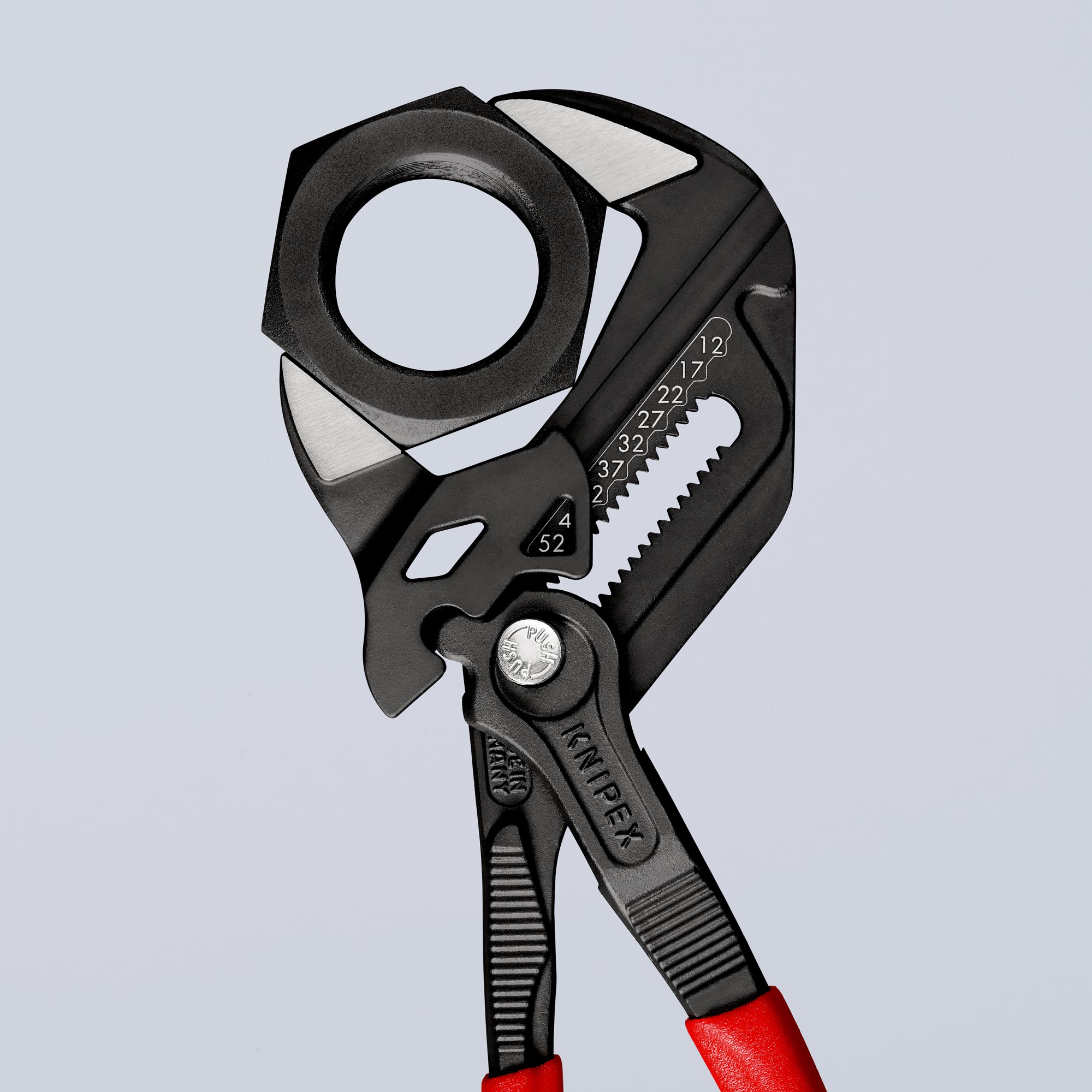 Knipex Tenaza llave-  con mangos recubiertos de plástico 180 mm