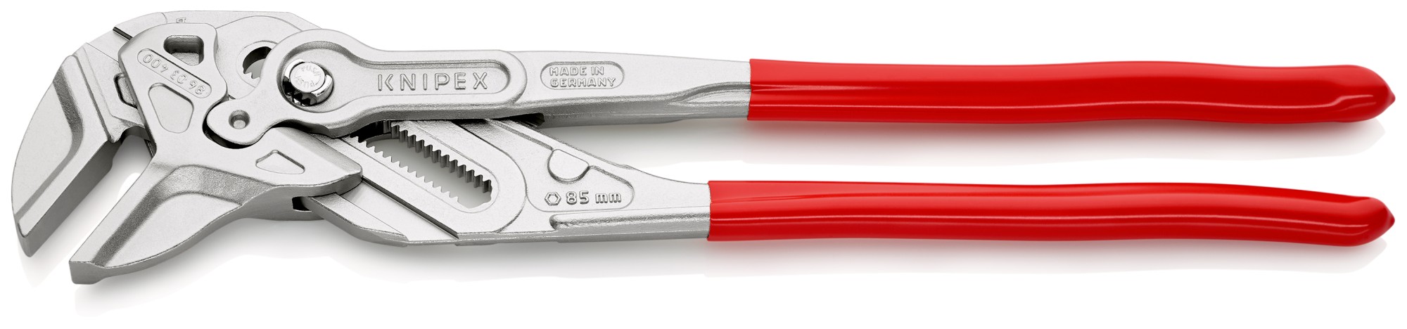 Knipex Tenaza llave-  con mangos recubiertos de plástico 400 mm