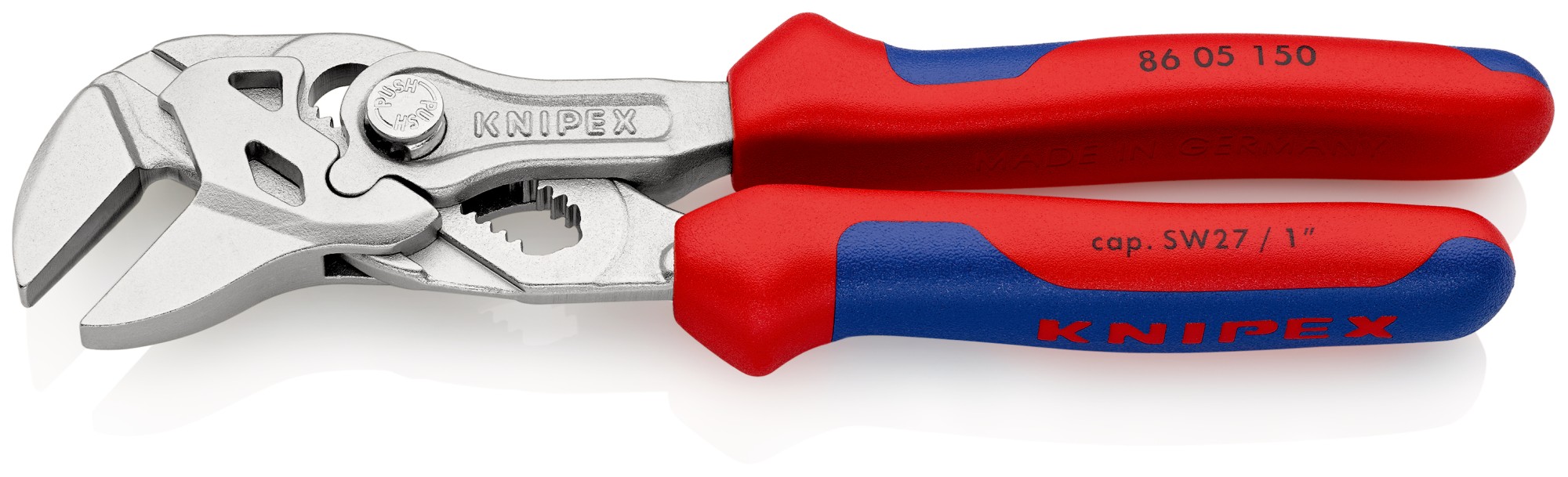 Knipex Tenaza llave - con mangos bicomponentes 150 mm