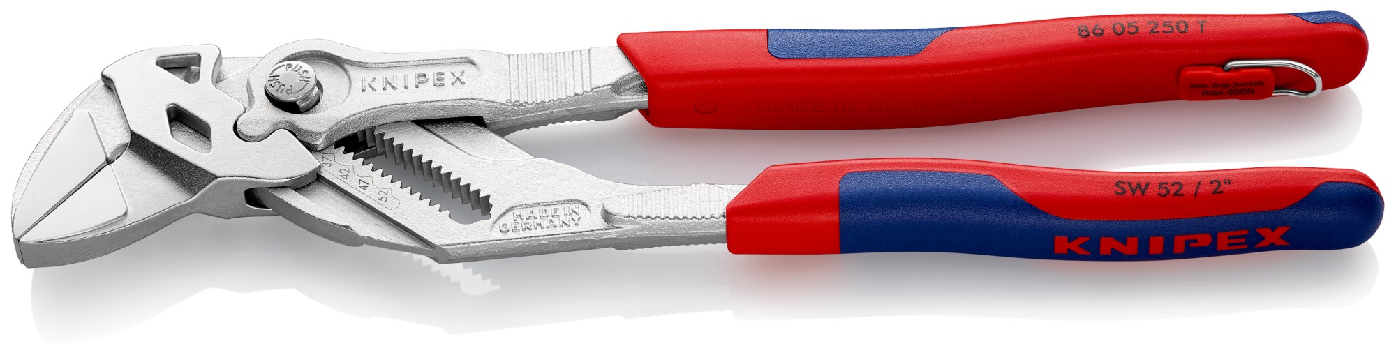 Knipex Tenaza llave anticaída 250 mm
