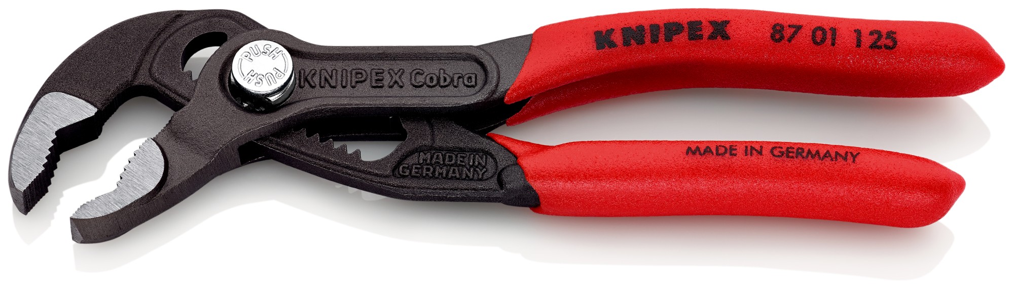 Knipex Tenaza pico loro COBRA® -  con mangos recubiertos de plástico 125 mm