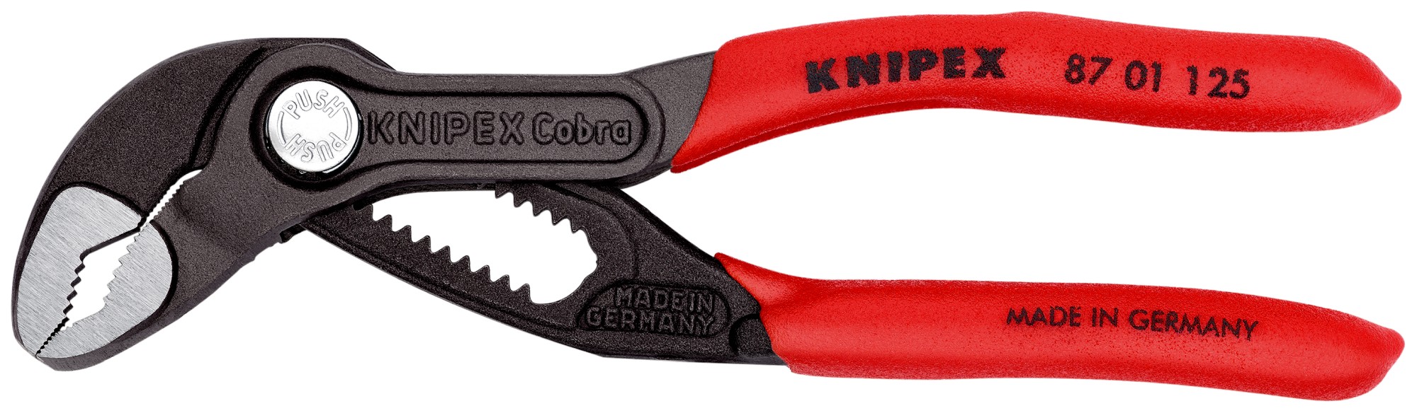 Knipex Tenaza pico loro COBRA® -  con mangos recubiertos de plástico 125 mm