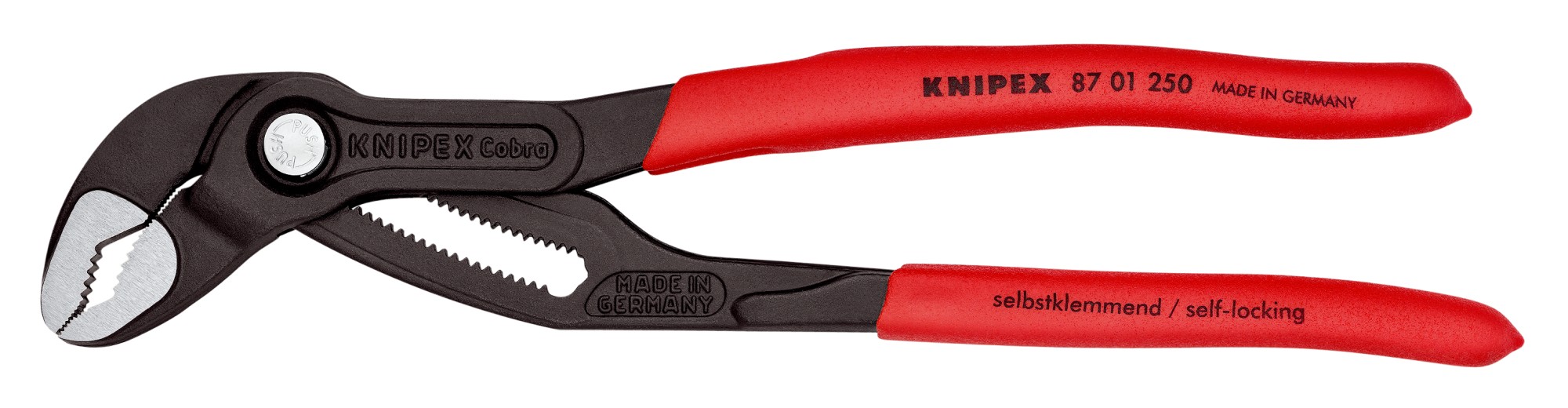 Knipex Tenaza pico loro COBRA® -  con mangos recubiertos de plástico 250 mm