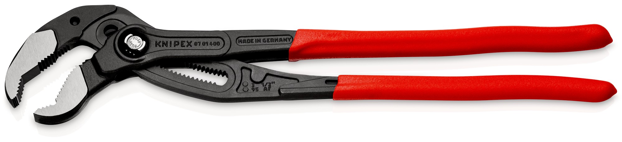 Knipex Tenaza pico loro COBRA® XL -  con mangos recubiertos de plástico 400 mm