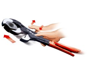 Knipex Tenaza pico loro COBRA® XXL -  con mangos recubiertos de plástico 560 mm