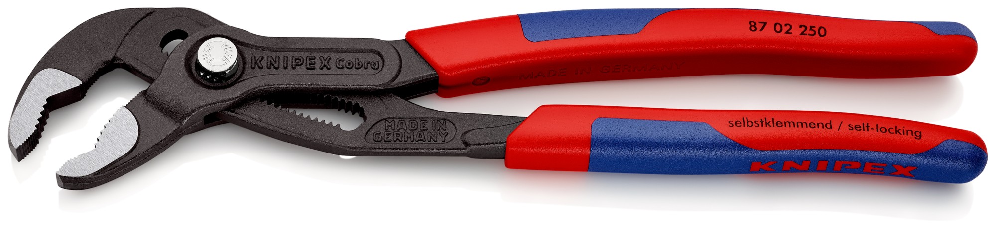 Knipex Tenaza pico loro COBRA® - con mangos bicomponentes 250 mm