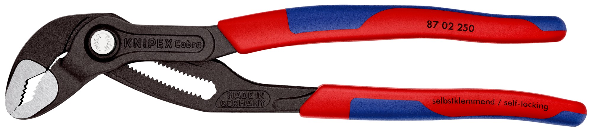 Knipex Tenaza pico loro COBRA® - con mangos bicomponentes 250 mm
