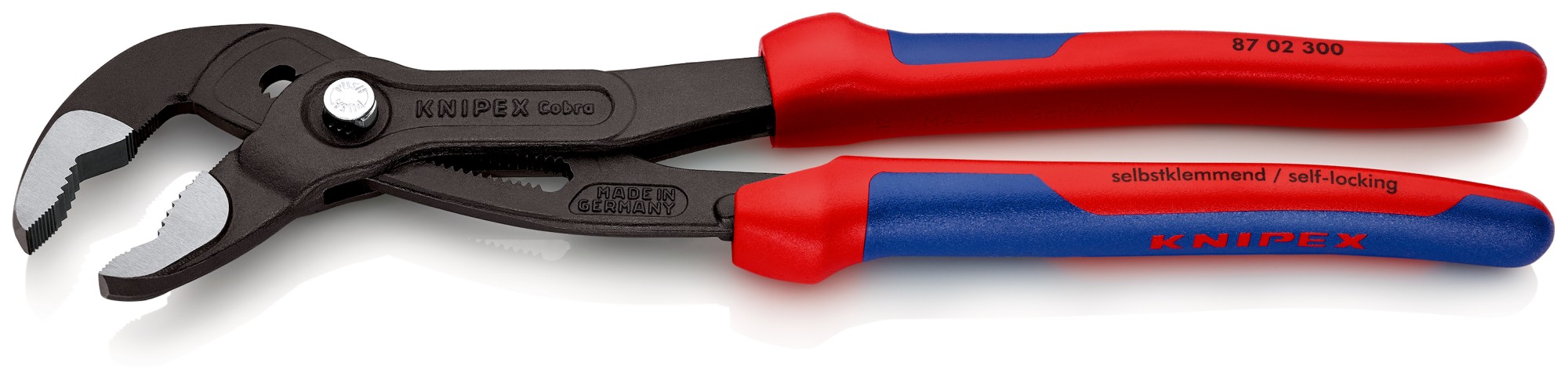 Knipex Tenaza pico loro COBRA® - con mangos bicomponentes 300 mm