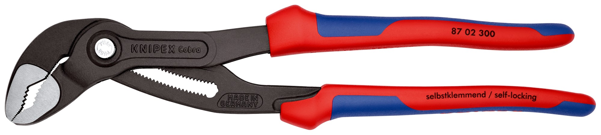 Knipex Tenaza pico loro COBRA® - con mangos bicomponentes 300 mm