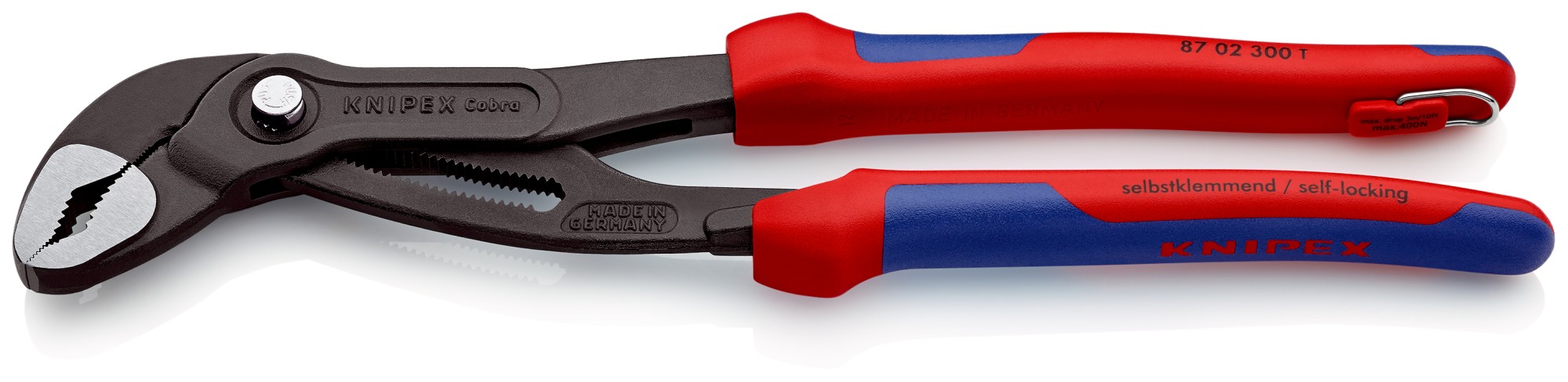 Knipex Tenaza pico loro COBRA® anticaída 300 mm