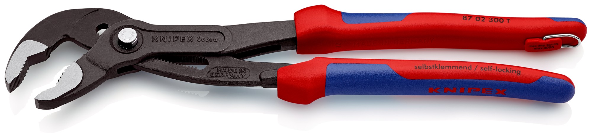 Knipex Tenaza pico loro COBRA® anticaída 300 mm