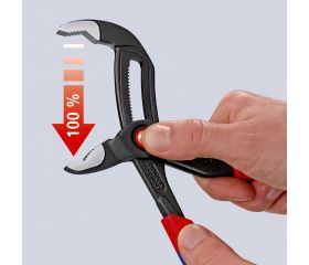 Knipex Tenaza pico loro COBRA® QuickSet -  con mangos recubiertos de plástico