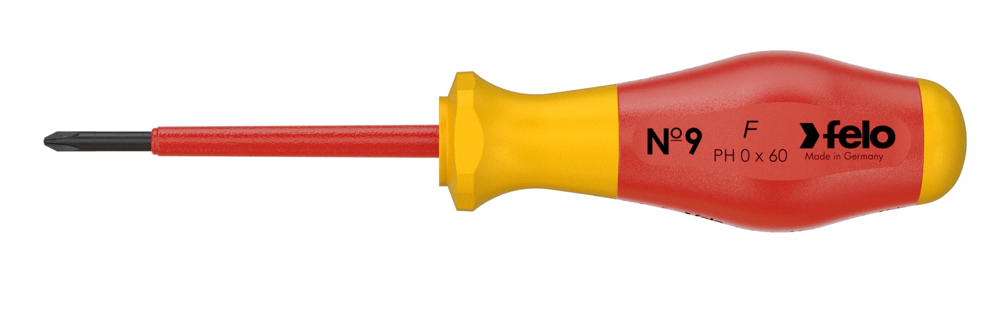 Felo Destornillador aislado Serie Nº 9 punta PH
