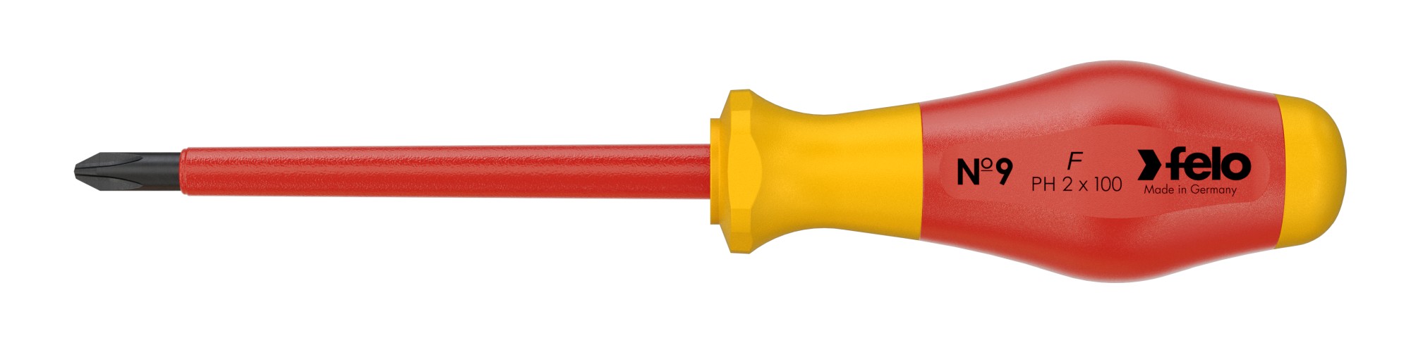 Felo Destornillador aislado Serie Nº 9 punta PH 2