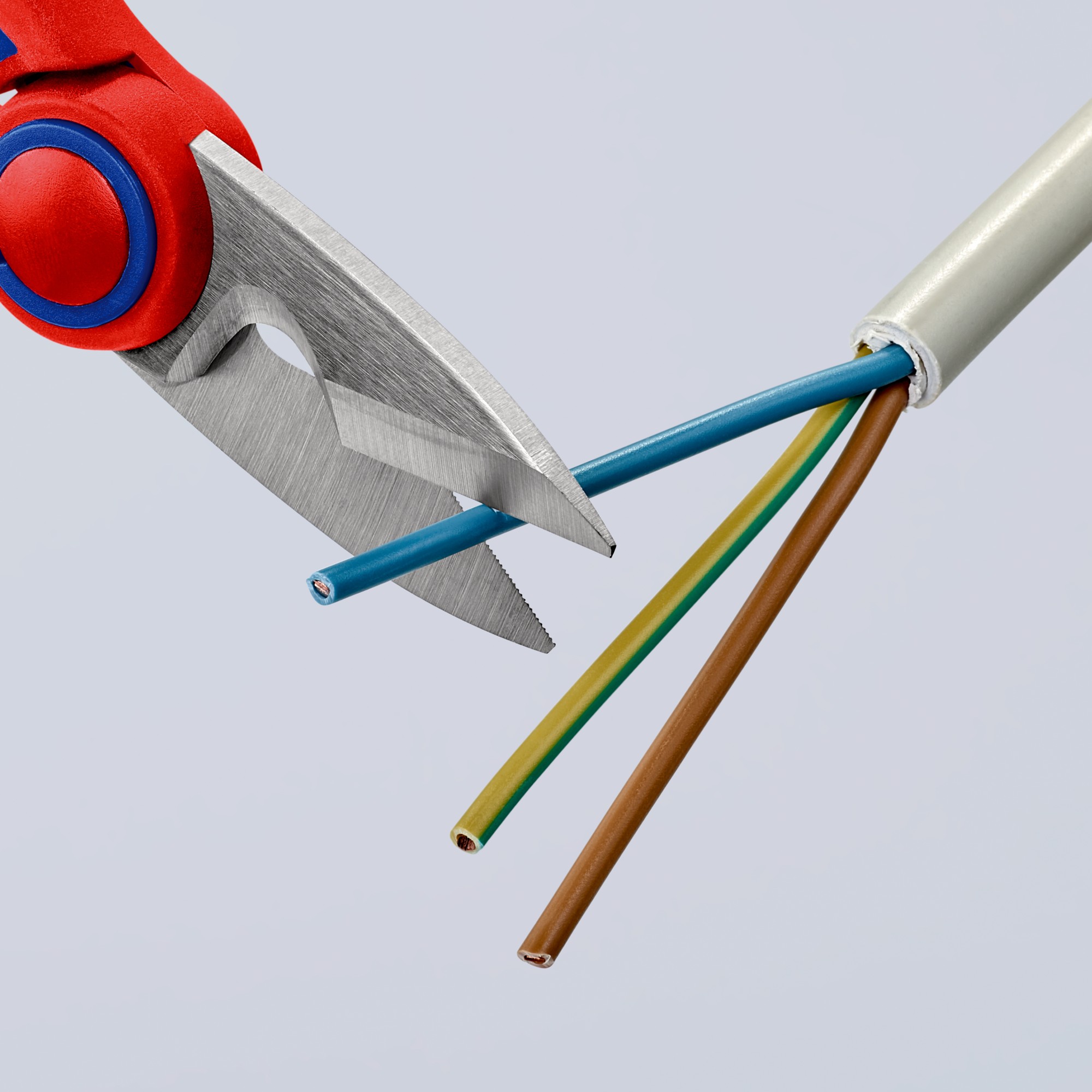 Knipex Tijeras de electricista 95 05 10 SB 160 mm