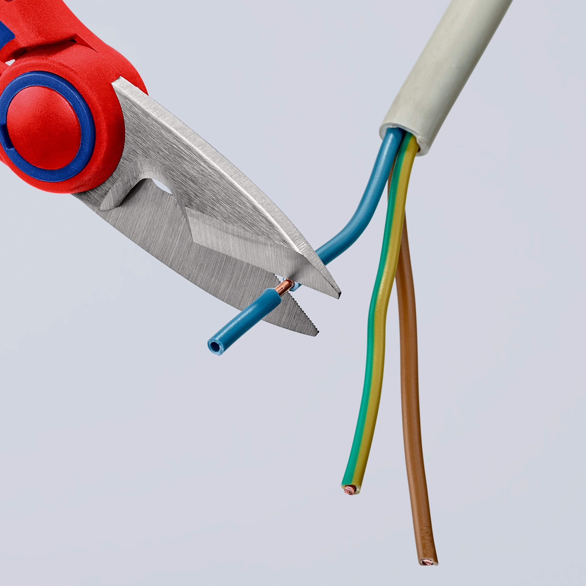 Knipex Tijeras de electricista 95 05 10 SB 160 mm