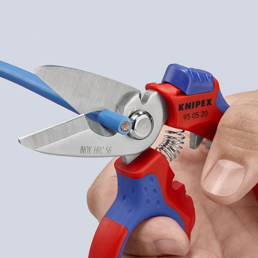 Knipex Tijeras de electricista 95 05 20 SB 160 mm