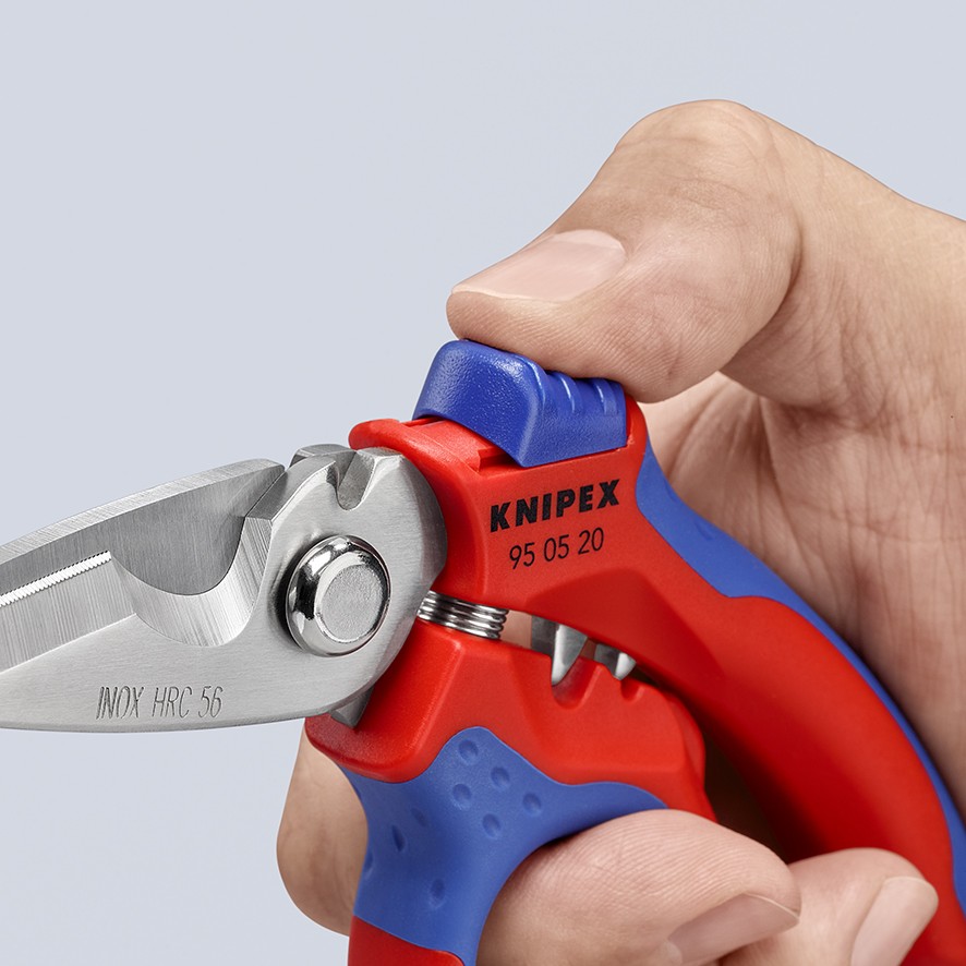 Knipex Tijeras de electricista 95 05 20 SB 160 mm
