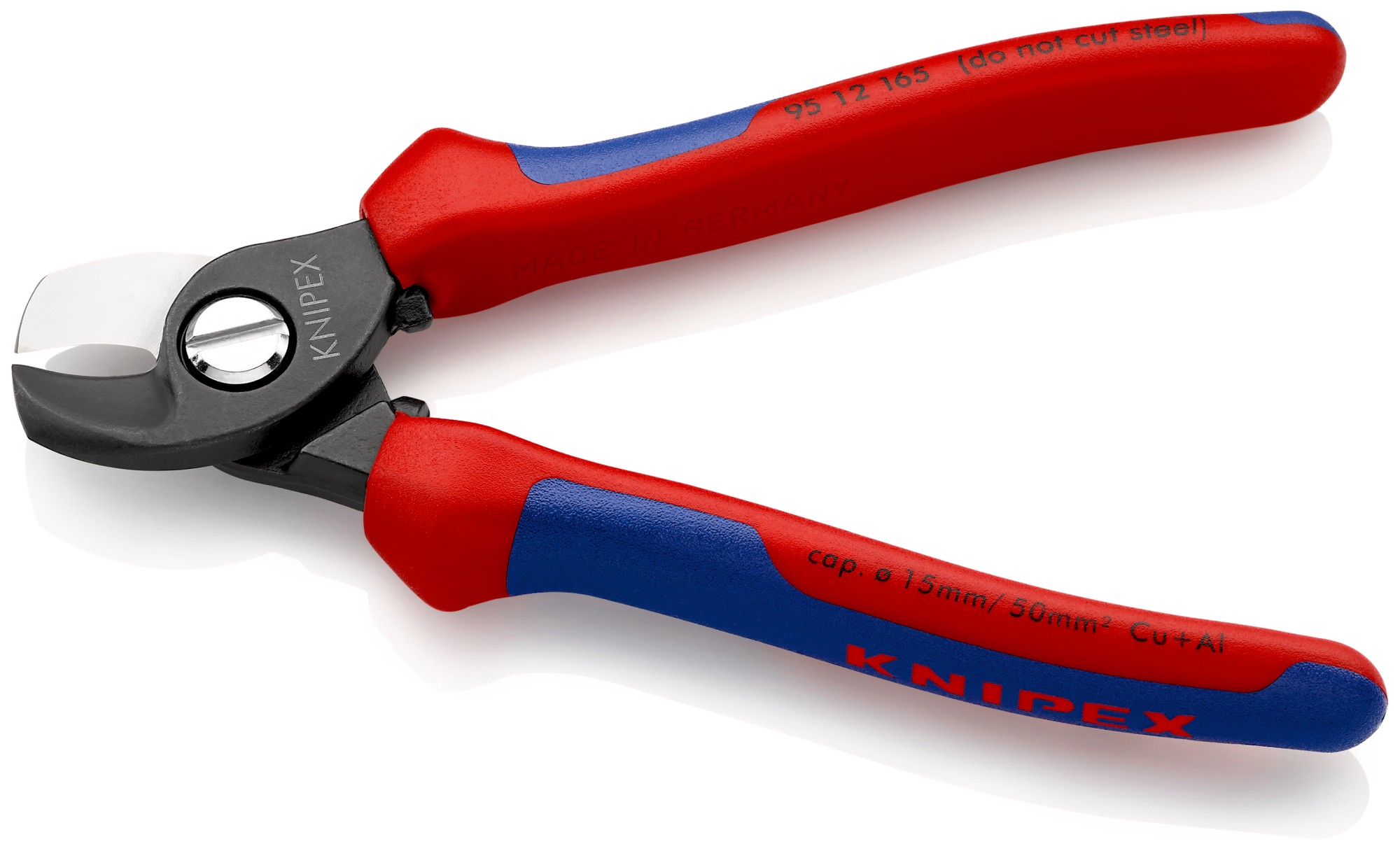 Knipex Alicates cortacables - con mangos bicomponentes 165 mm