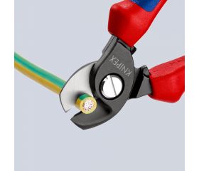 Knipex Alicates cortacables - con mangos bicomponentes 165 mm