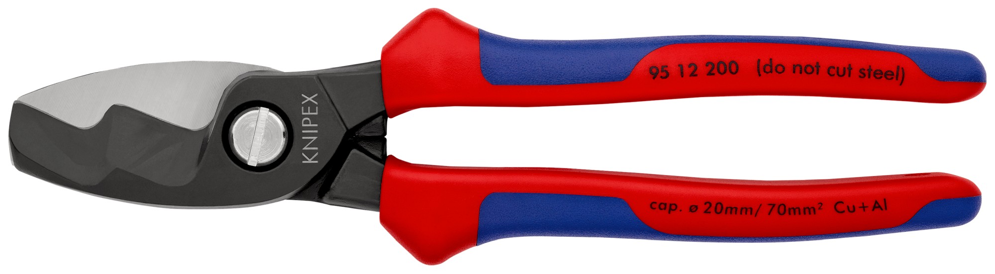 Knipex Alicates cortacables - con mangos bicomponentes 200 mm