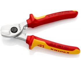 Knipex Alicate cortacables con mangos bicomponentes aislados 165 mm