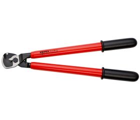 Knipex Alicate cortacables para uso con 2 manos con mangos aislados por inmersión