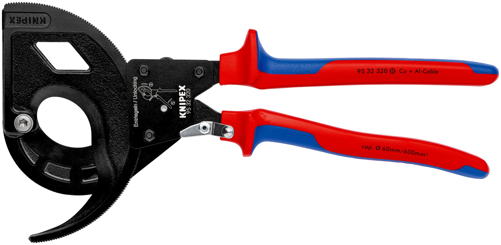 Knipex Cortacables de carraca 320 mm