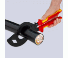 Knipex Cortacables de carraca con mangos bicomponentes aislados 320 mm