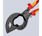 Knipex Cortacables de carraca con mangos bicomponentes aislados 320 mm