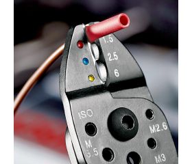 Knipex Alicate para entallar terminales 240 mm