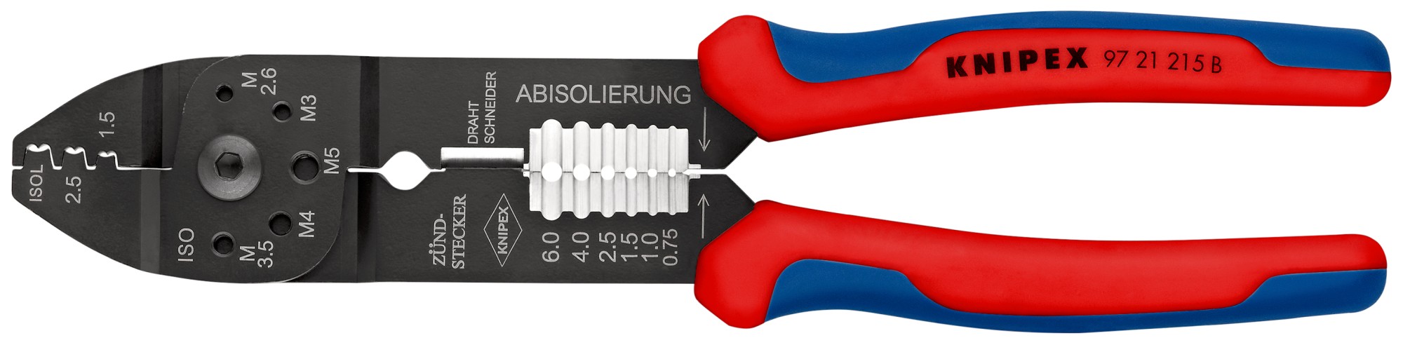 Knipex Alicate para entallar terminales 230 mm