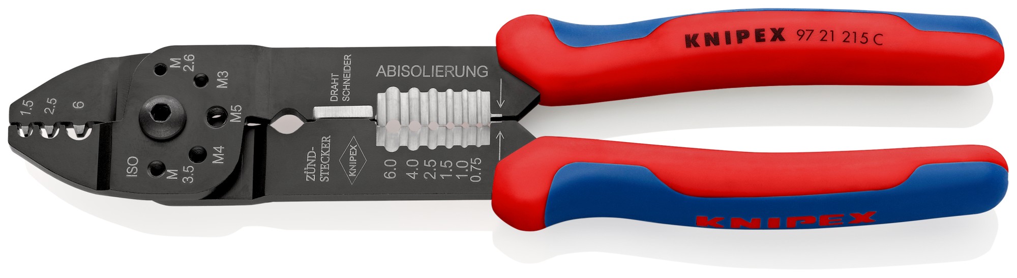 Knipex Alicate para entallar terminales 230 mm