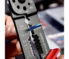 Knipex Alicate para entallar terminales 240 mm