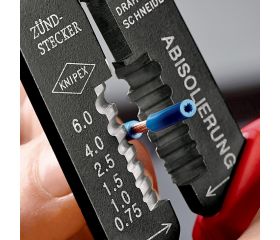 Knipex Alicate para entallar terminales 240 mm