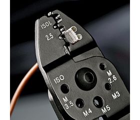 Knipex Alicate para entallar terminales 240 mm